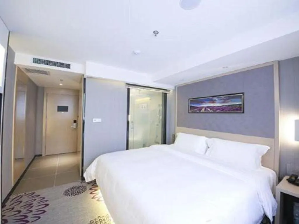 Bed in Lavande Hotel Beijing Guanganmen Lize Commercial Zone