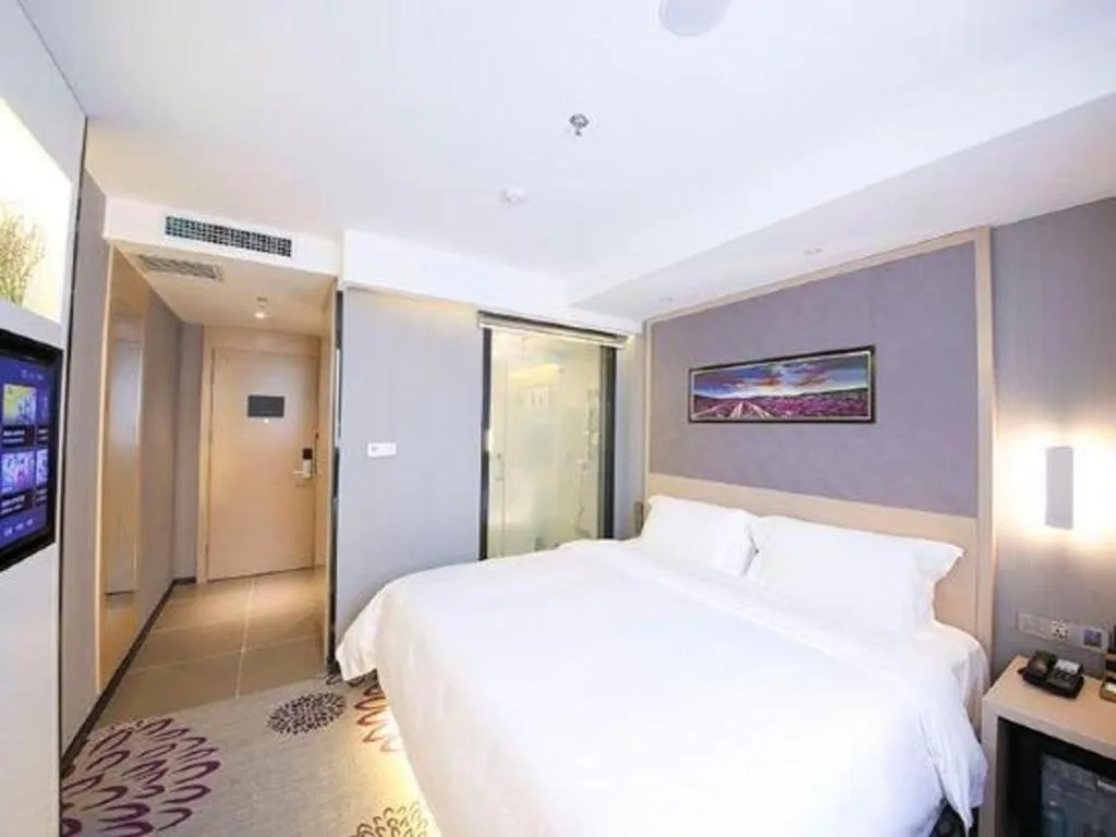 Bed in Lavande Hotel Beijing Guanganmen Lize Commercial Zone