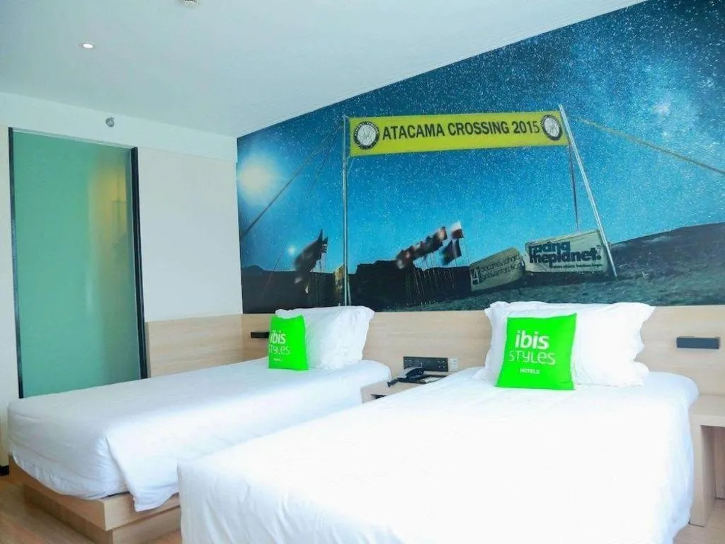 Bed in Ibis Styles Shanghai Qingpu Sports Center Hotel