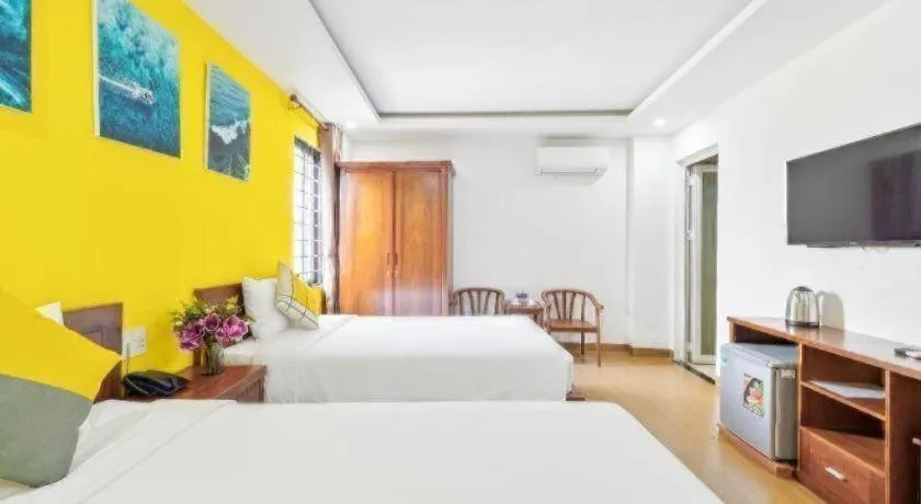 Bed in The Samson Boutique Hotel