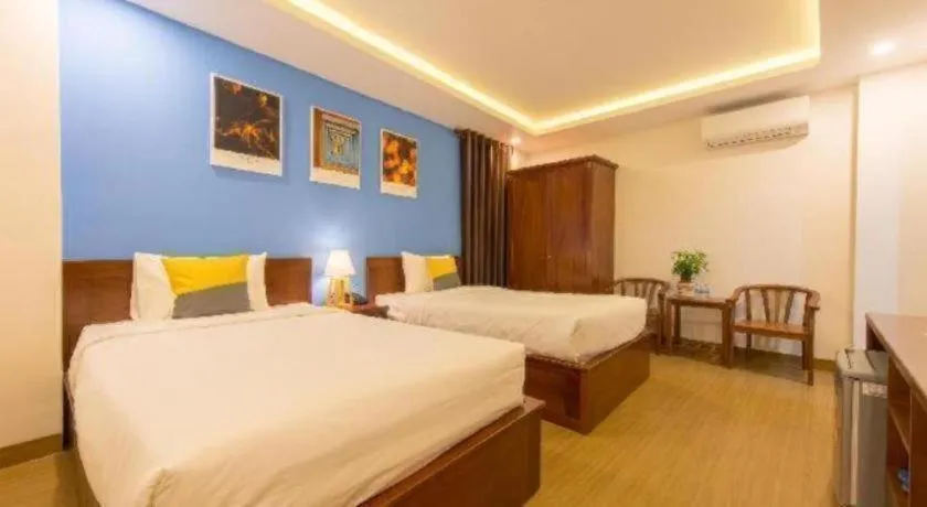 Bed in The Samson Boutique Hotel