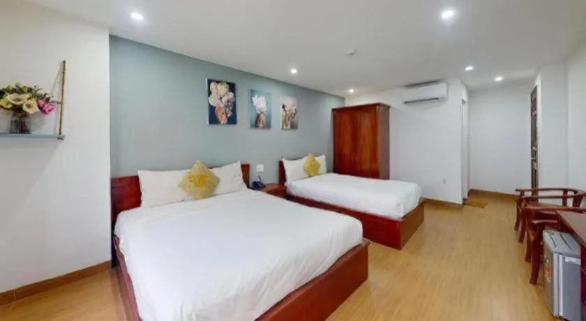 Bed in The Samson Boutique Hotel