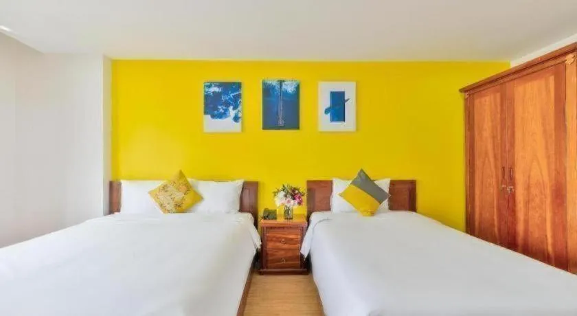 Bed in The Samson Boutique Hotel