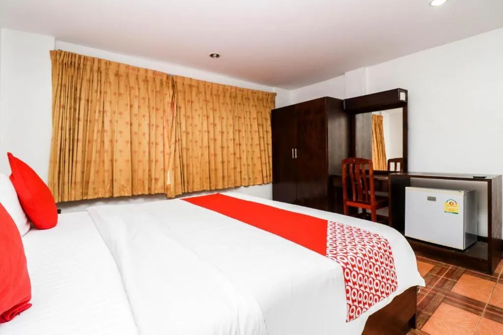 Bed in Hotel Jomtien View Paradise
