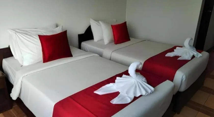 Bed in Hotel Jomtien View Paradise