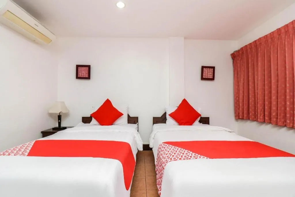 Bed in Hotel Jomtien View Paradise