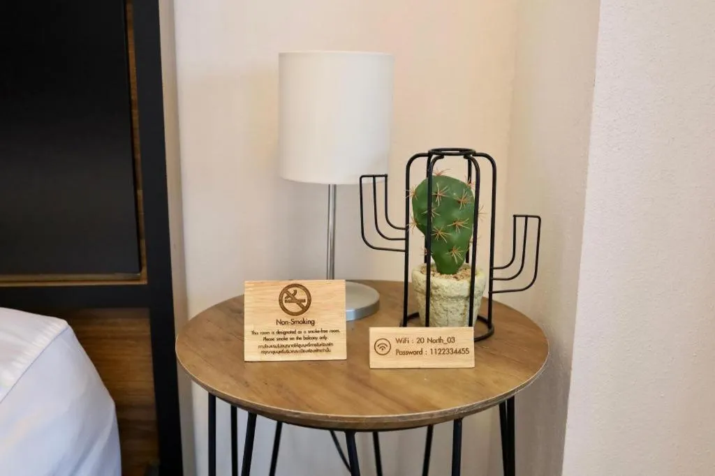 Bed in 20 North Hotel Mae Sai