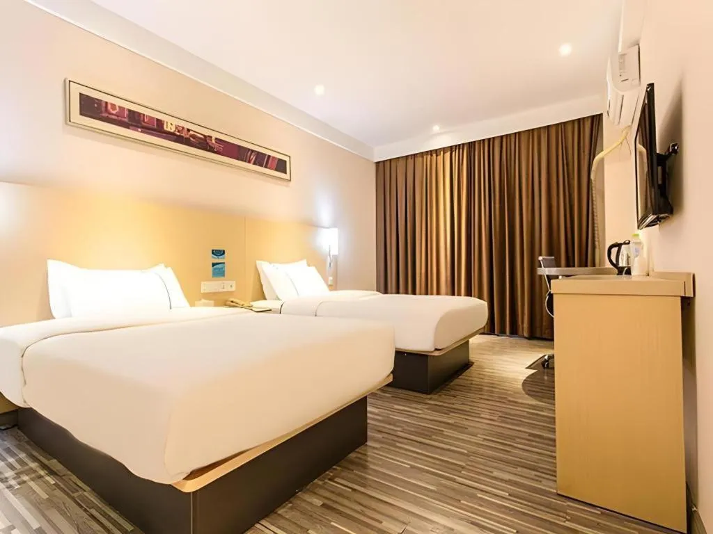 Bed in City Comfort Inn Beihai Hepu Bus Terminal