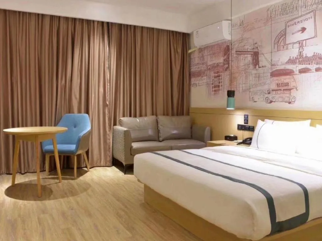 Bed in City Comfort Inn Beihai Hepu Bus Terminal