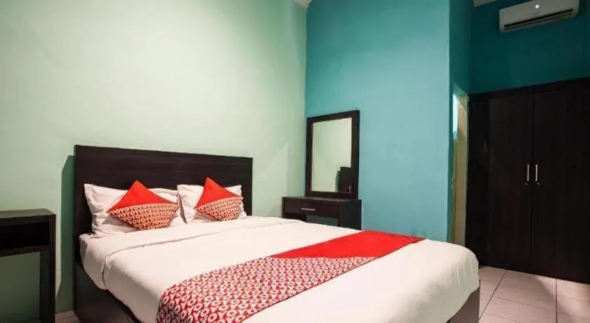 Bed in Hotel O Bunga Raya Residence