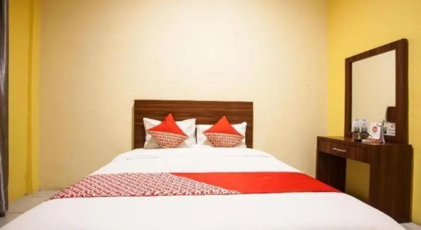 Bed in Hotel O Bunga Raya Residence