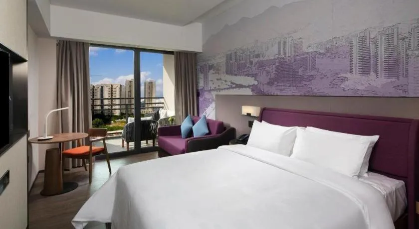 Bed in Hampton by Hilton Sanya Weiming Lake Park
