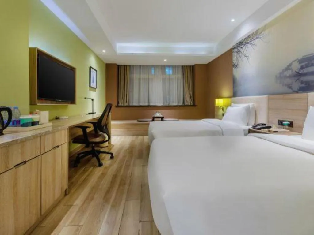 Bed in Atour Hotel Hefei Ma'Anshan Road