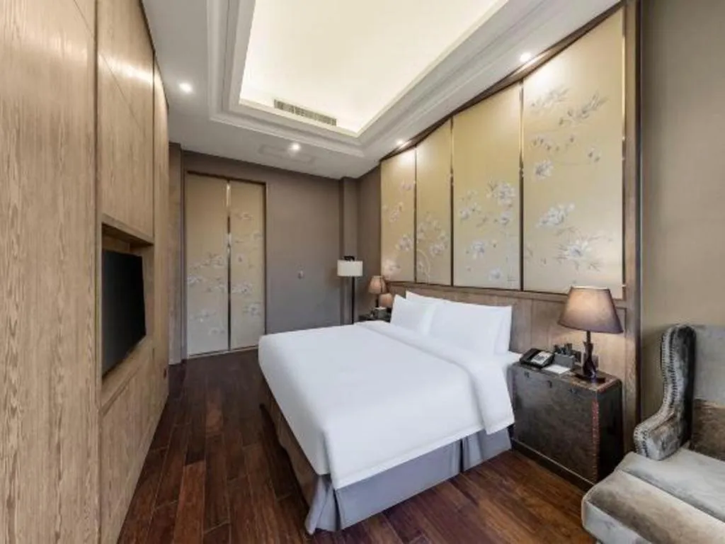 Bed in Atour Hotel Nantong Langshan Scenic Area