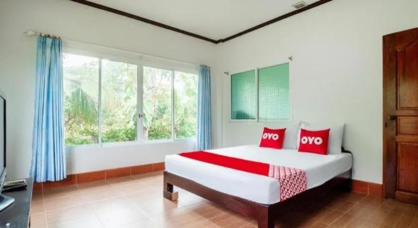 Bed in OYO 1036 Ban Bum Resort