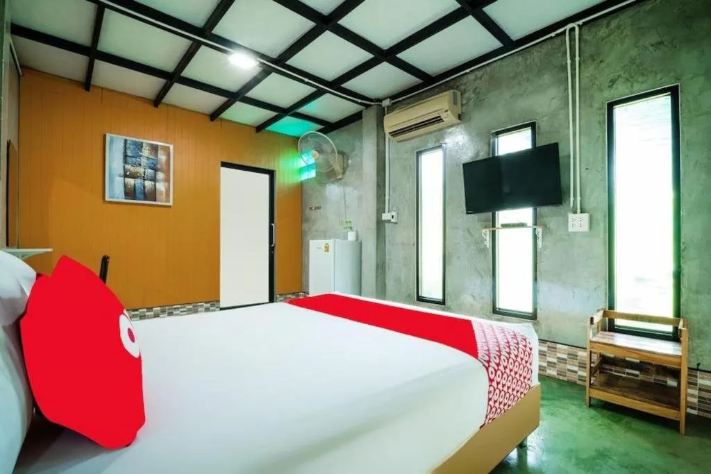 Bed in OYO 1036 Ban Bum Resort