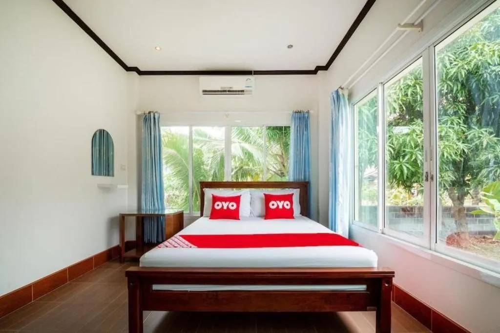 Bed in OYO 1036 Ban Bum Resort