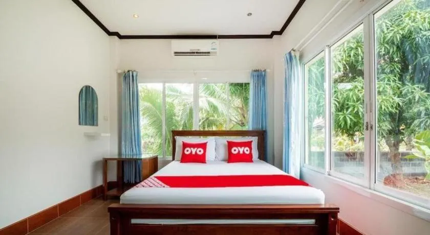 Bed in OYO 1036 Ban Bum Resort