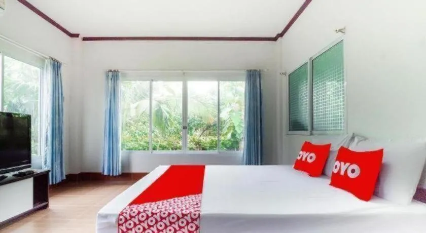 Bed in OYO 1036 Ban Bum Resort