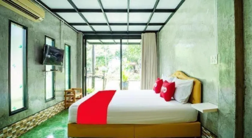 Bed in OYO 1036 Ban Bum Resort