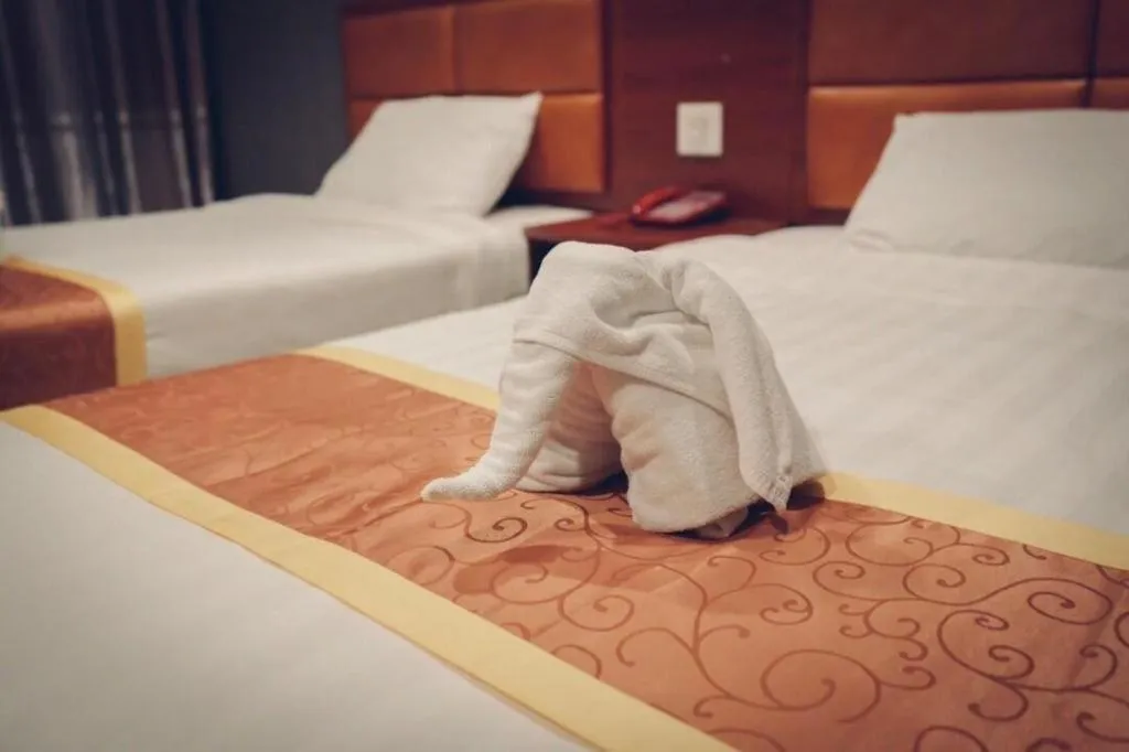 Bed in OYO 1130 CK Resort Pattaya