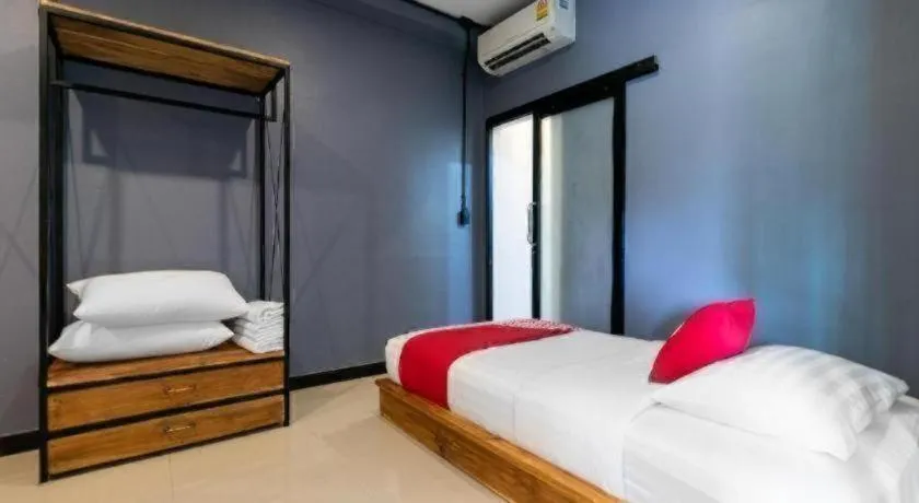 Bed in OYO 75305 T Park Pak Chong