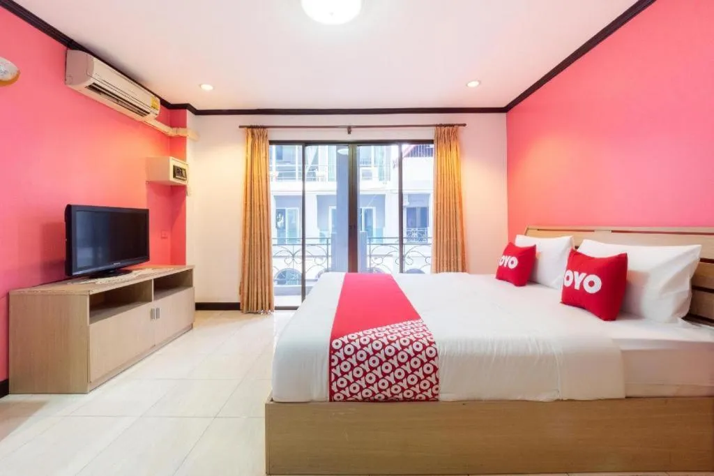 Bed in OYO 75327 Diyana Residence