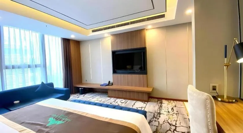 Bed in Khach san Toan Thang Stone