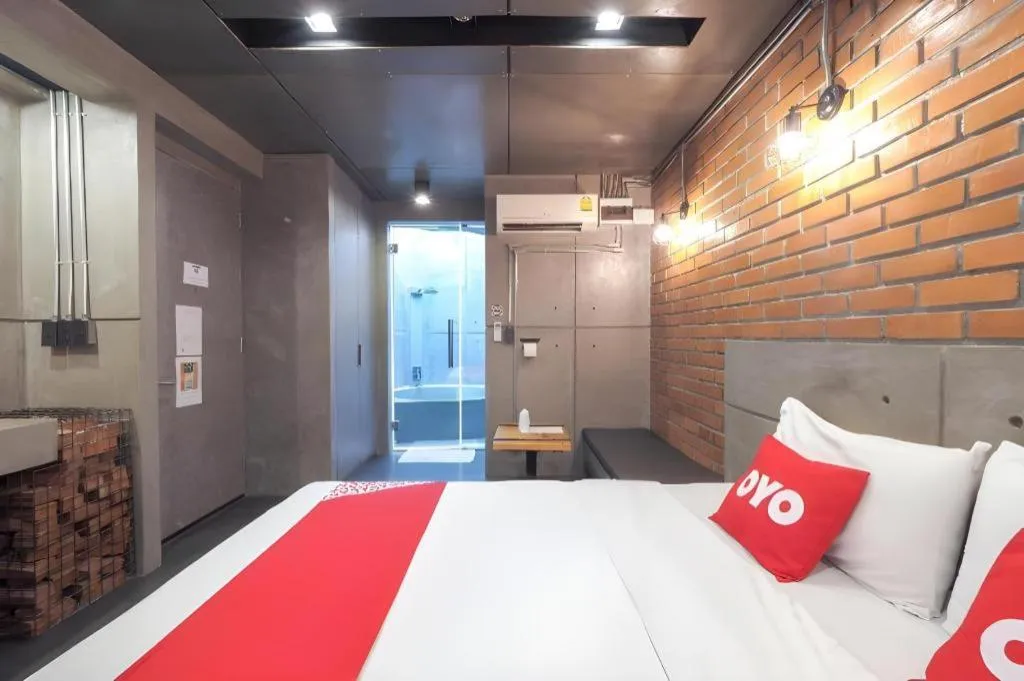 Bed in OYO 75368 Demadre Resort