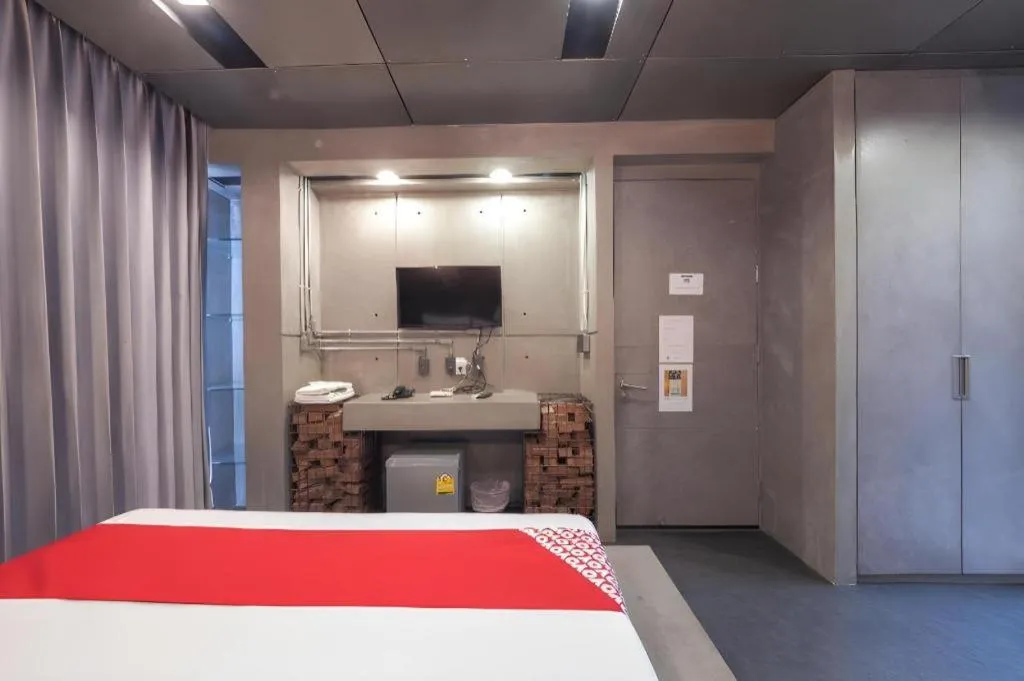 Bed in OYO 75368 Demadre Resort