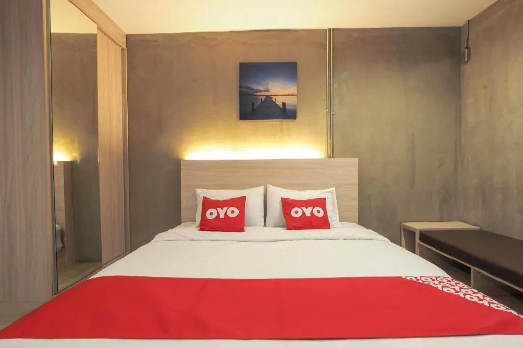Bed in OYO 75368 Demadre Resort