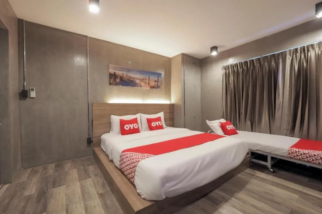 Bed in OYO 75368 Demadre Resort