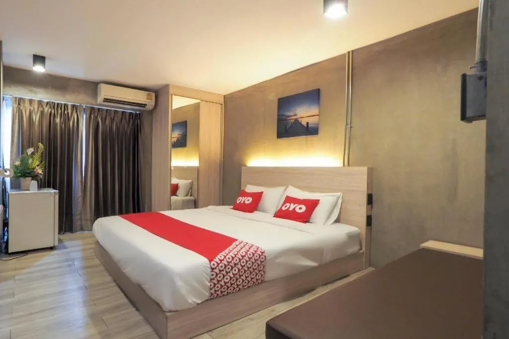 Bed in OYO 75368 Demadre Resort