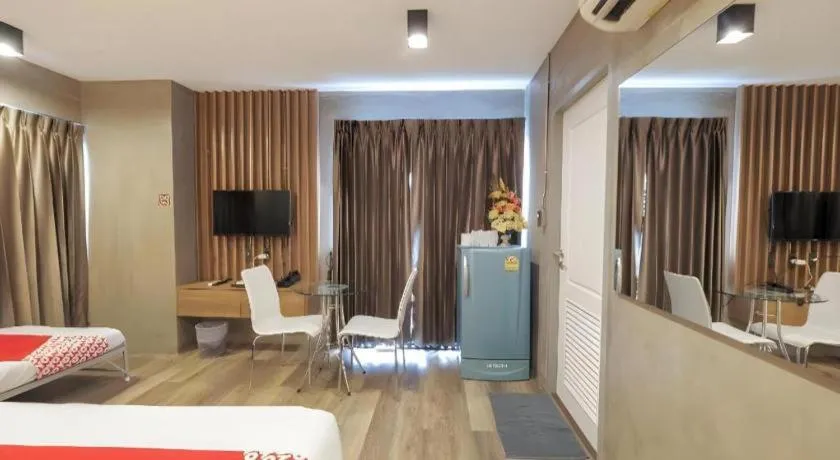 Bed in OYO 75368 Demadre Resort