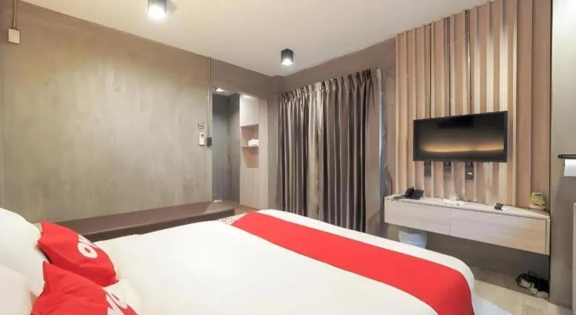 Bed in OYO 75368 Demadre Resort