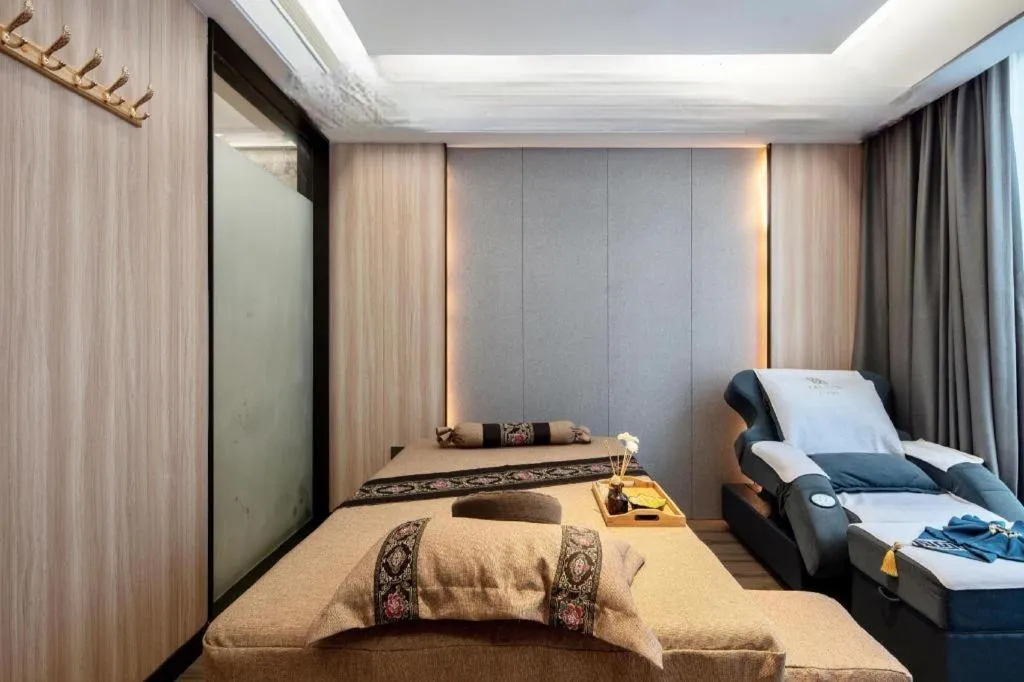 Bed in Taiyi International Hotel