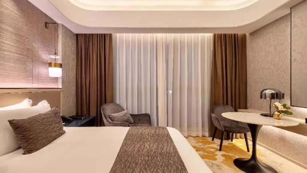 Bed in Taiyi International Hotel