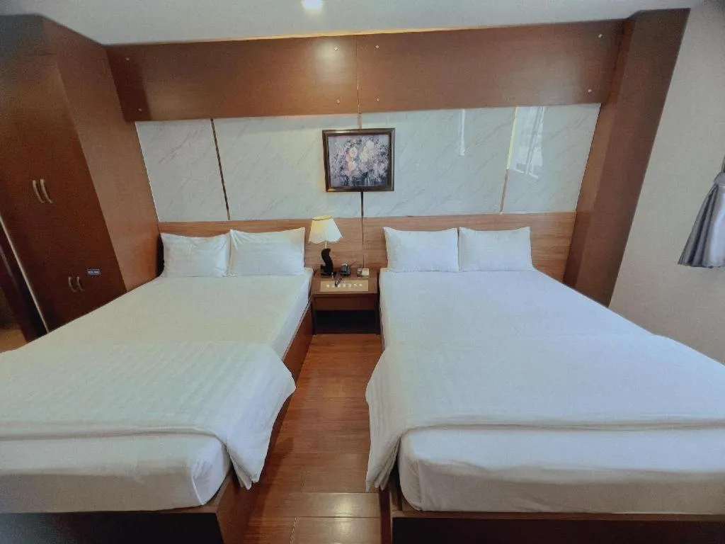 Bed in Nha Trang Crystal Hotel