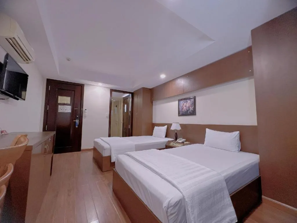 Bed in Nha Trang Crystal Hotel