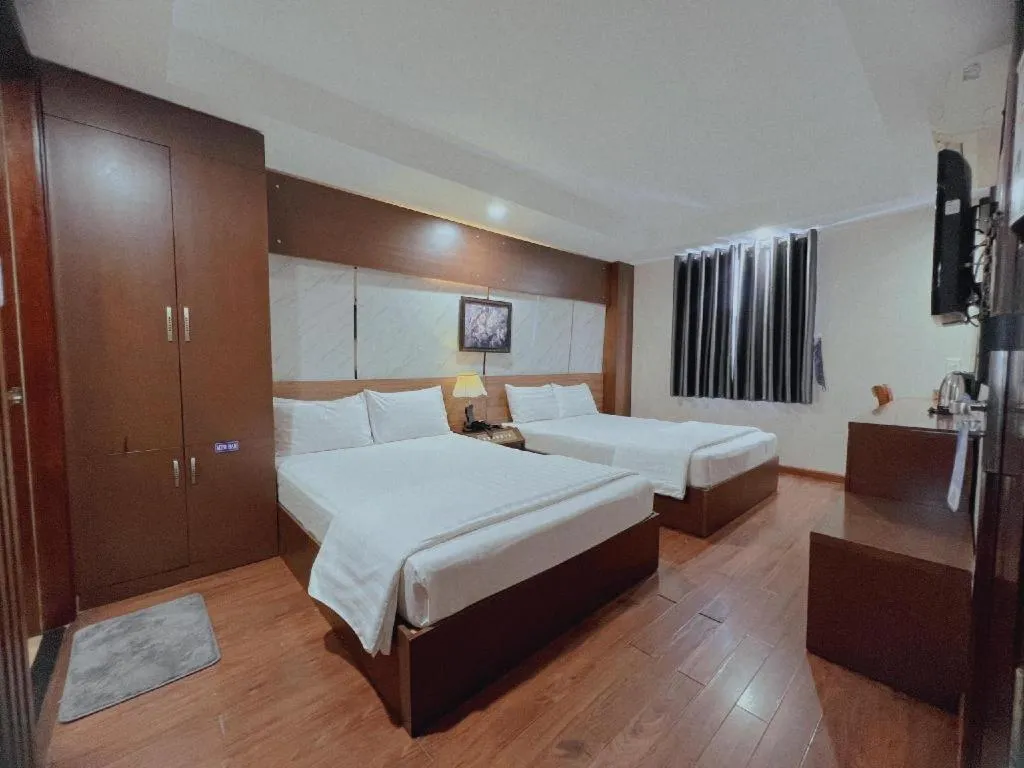 Bed in Nha Trang Crystal Hotel