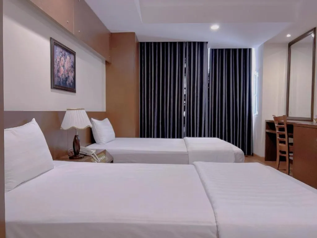 Bed in Nha Trang Crystal Hotel