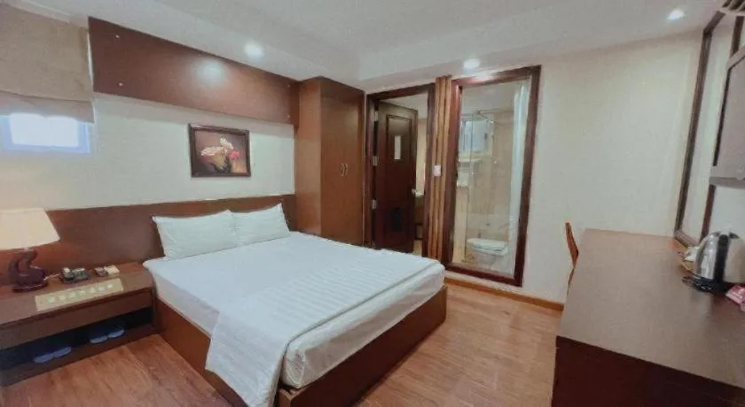 Bed in Nha Trang Crystal Hotel