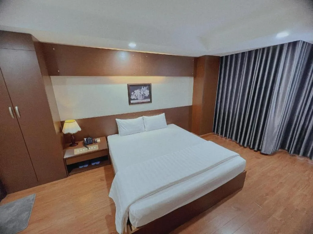 Bed in Nha Trang Crystal Hotel