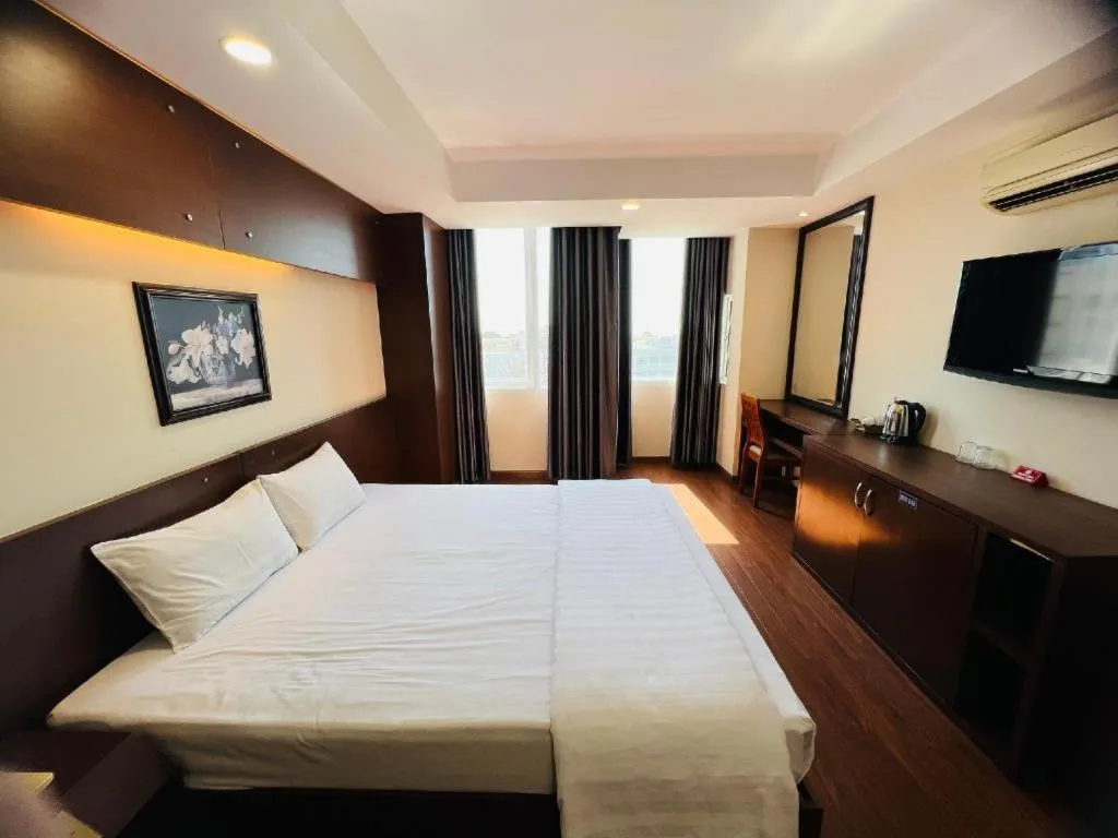 Bed in Nha Trang Crystal Hotel