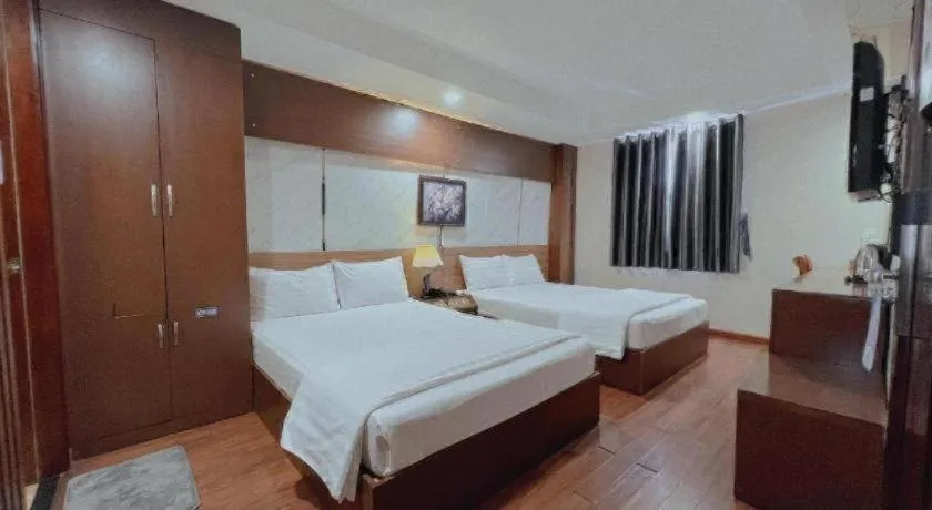 Bed in Nha Trang Crystal Hotel