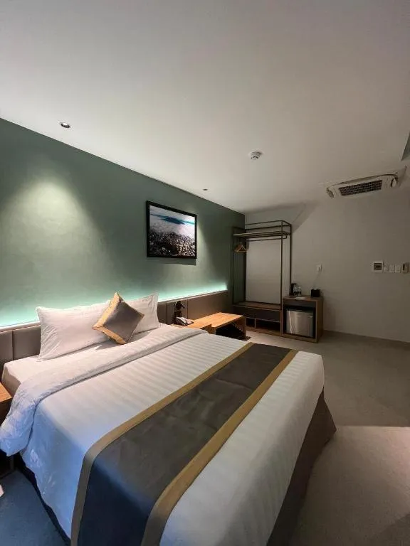 Bed in HẢI AN HOTEL