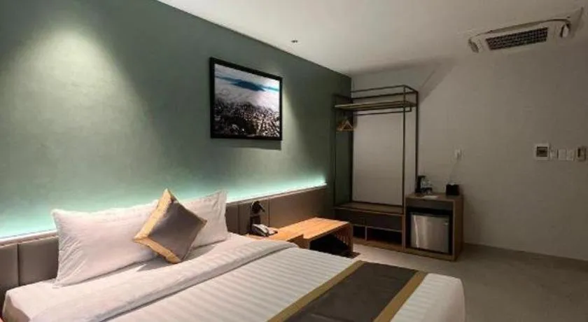 Bed in HẢI AN HOTEL