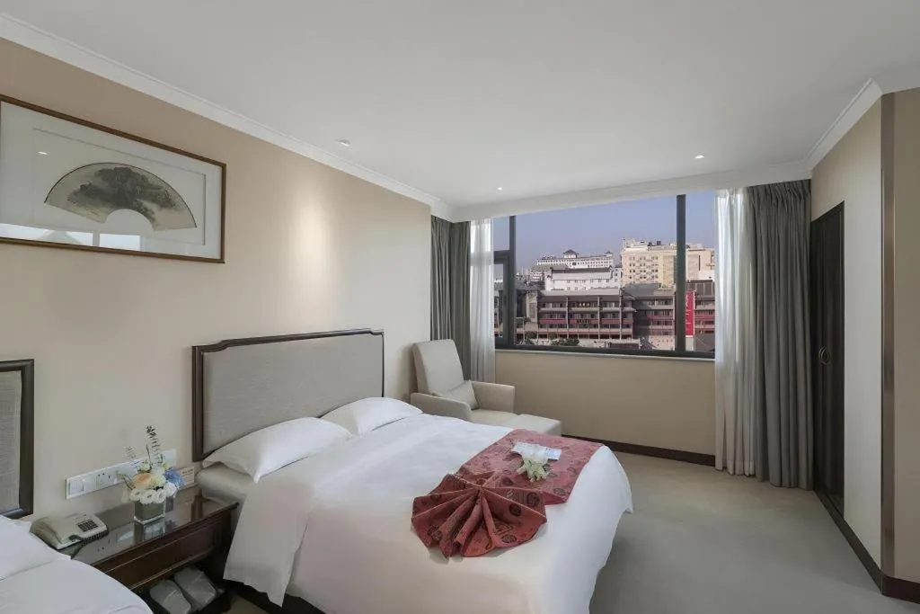 Bed in Bell Tower Hotel