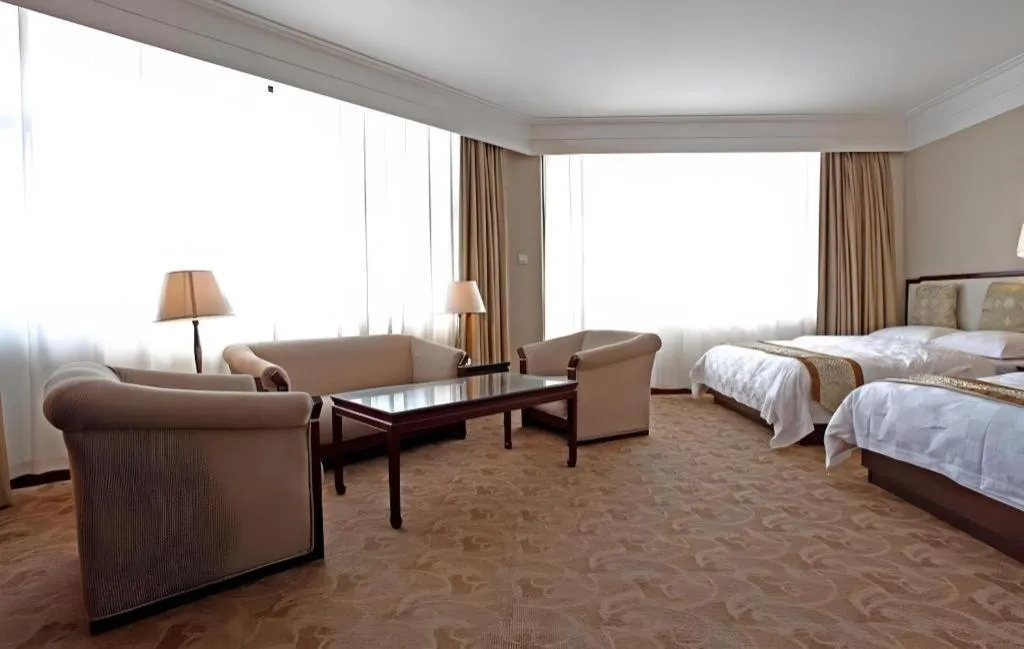 Bed in Bell Tower Hotel