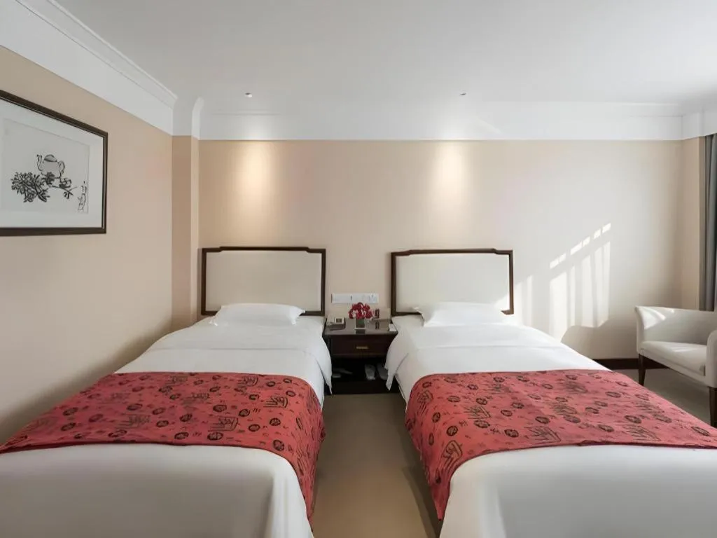 Bed in Bell Tower Hotel